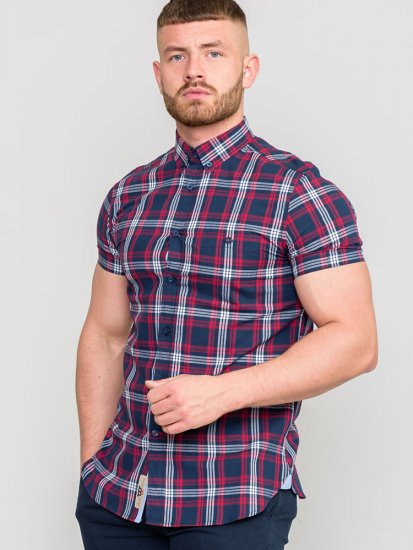 D555 RIPLEY Shirt With Pocket - Särgid - Meeste suured särgid 2XL – 8XL