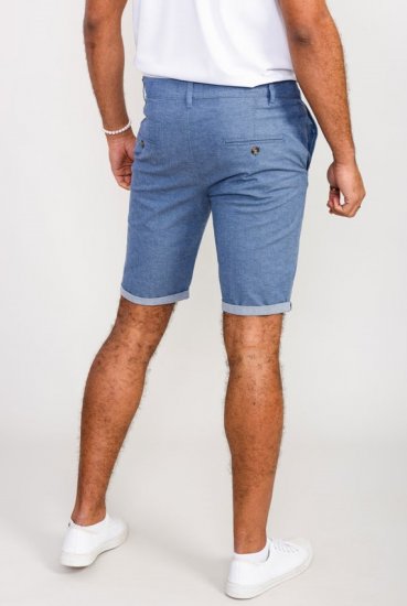 D555 Alderton Stretch Chambray Shorts Navy - Lühikesed püksid - Lühikesed Püksid suured suurused: W40-W60