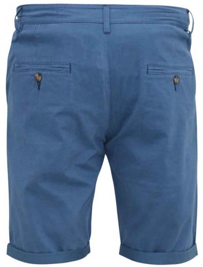 D555 Nelson Stretch Chino Shorts Blue - Lühikesed püksid - Lühikesed Püksid suured suurused: W40-W60