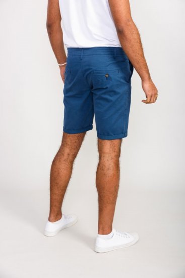 D555 Nelson Stretch Chino Shorts Blue - Lühikesed püksid - Lühikesed Püksid suured suurused: W40-W60