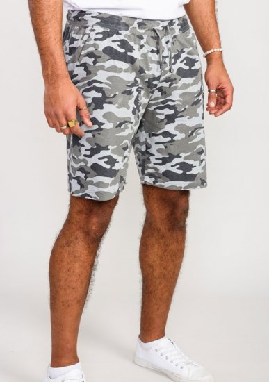 D555 Carlton Elasticated Waist Jersey Camo Shorts - Dressipüksid ja -šortsid - Spordipüksid ja Lühikesed Spordipüksid