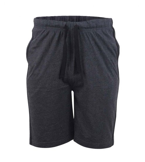 D555 Ryan Jersey Shorts 2-pack Black/Charcoal - Dressipüksid ja -šortsid - Spordipüksid ja Lühikesed Spordipüksid