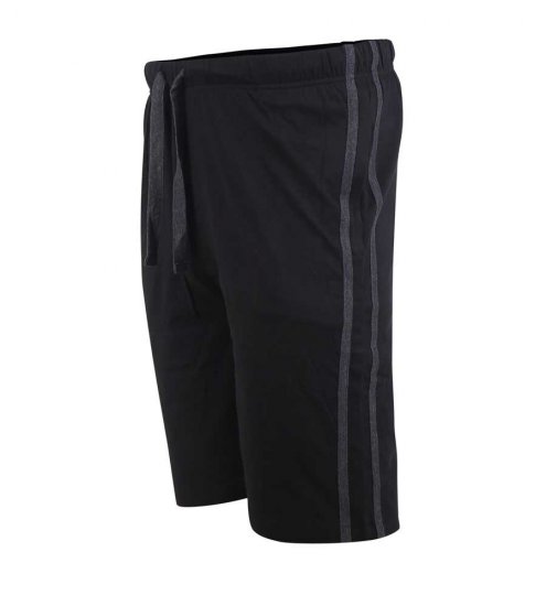 D555 Ryan Jersey Shorts 2-pack Black/Charcoal - Dressipüksid ja -šortsid - Spordipüksid ja Lühikesed Spordipüksid