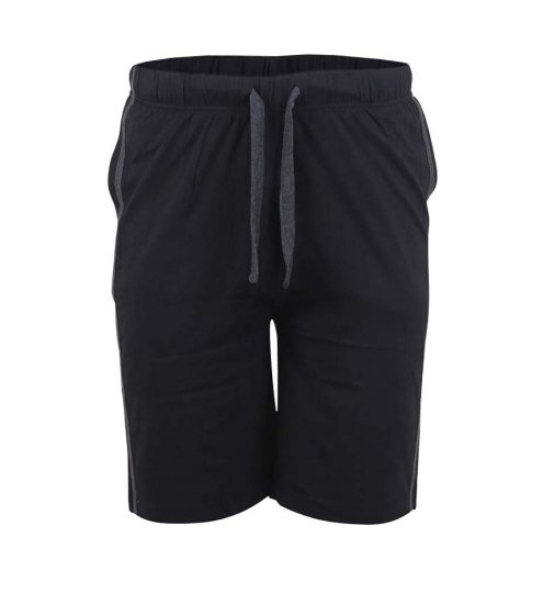 D555 Ryan Jersey Shorts 2-pack Black/Charcoal - Dressipüksid ja -šortsid - Spordipüksid ja Lühikesed Spordipüksid
