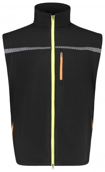 Adamo 109134 Softshell Vest Must - Tööriided - Suured tööriided