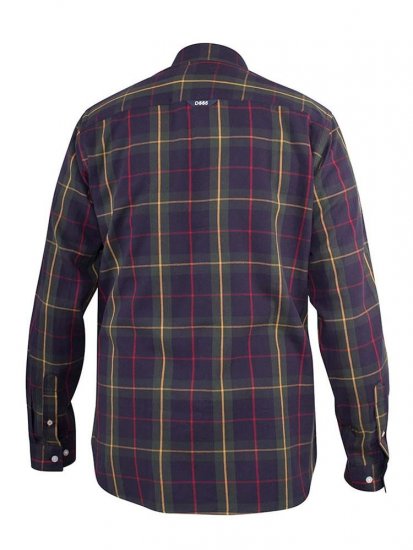 D555 Gladstone Check Button Down Collar Shirt - Särgid - Meeste suured särgid 2XL – 8XL