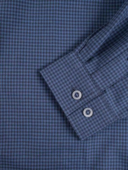 D555 Melbourne Gingham Check Long Sleeve Button Down Shirt - Särgid - Meeste suured särgid 2XL – 8XL