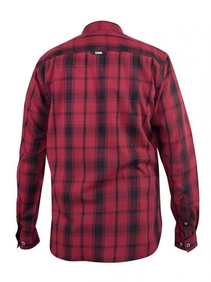 D555 Benalla Check Long Sleeve Button Down Shirt - Särgid - Meeste suured särgid 2XL – 8XL