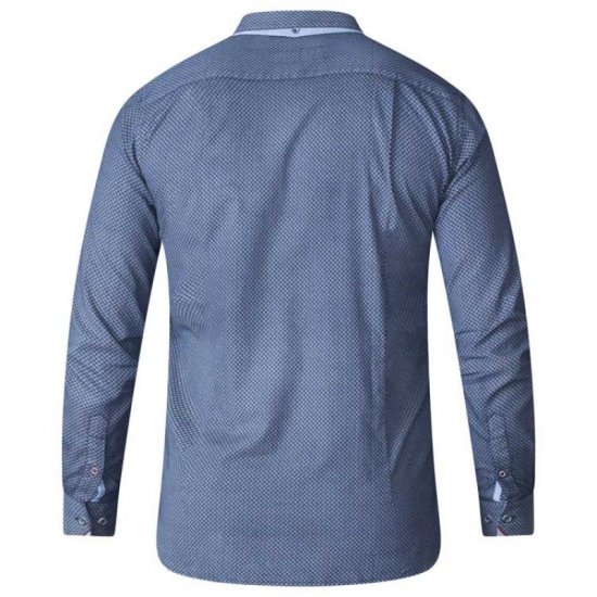 D555 Kermit Long Sleeve Printed Shirt - Särgid - Meeste suured särgid 2XL – 8XL