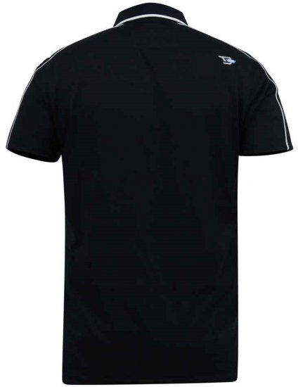 D555 Sussex Jersey Polo Shirt Dark Navy - Polosärgid - Meeste suured polosärgid 2XL – 8XL
