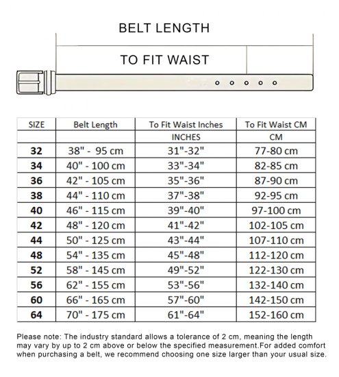 D555 Dylan Tan Bonded Leather Belt - Rihmad - Pikad Rihmad W40-W70/2XL-8XL
