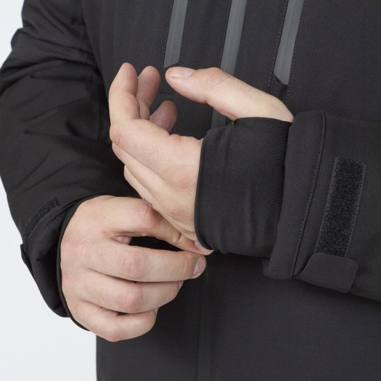 North Latitude Ski Jacket Black - Suusariided - Suured suusa- ja talveriided
