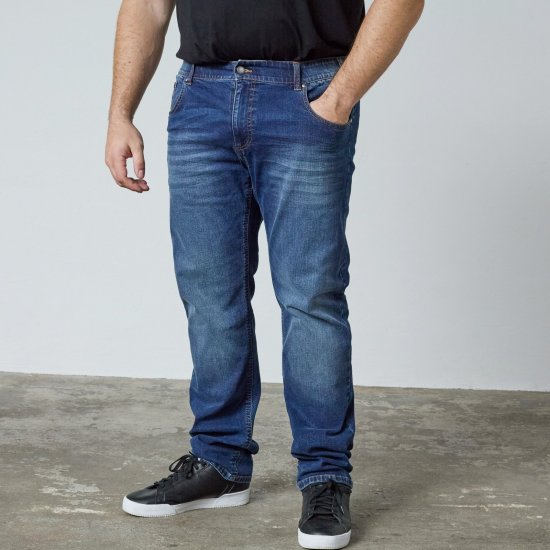 North Latitude Jeans Jack Blue Used Wash - Jakid ja joped - Joped, suured suurused: 2XL – 12XL