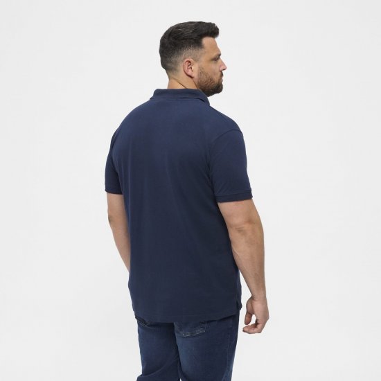 North Latitude Polo Navy Blue - Polosärgid - Meeste suured polosärgid 2XL – 8XL