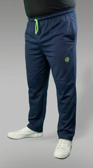 20 Nodi Libeccio Long Leg Sports Pants in Combed Cotton Jersey Navy - Dressipüksid ja -šortsid - Spordipüksid ja Lühikesed Spordipüksid