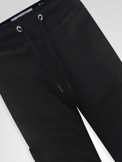 D555 Dexter 1 Cargo Jogger With Bear Embroidery TALL Must - TALL dressipüksid - TALL dressipüksid pikkadele meestele