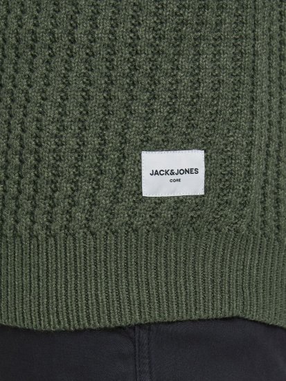 Jack & Jones JCOBRANDON Knit Forest - Sviitrid ja dressipluusid - Meeste suured kapuutsiga jakid suurustes 2XL – 14XL