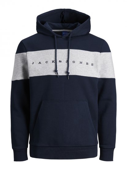 Jack & Jones JORCOPENHAGEN Hoodie - Sviitrid ja dressipluusid - Meeste suured kapuutsiga jakid suurustes 2XL – 14XL