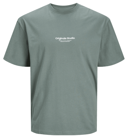 Jack & Jones JORVESTERBRO T-Shirt Laurel Wreath - T-särgid - Suured T-särgid 2XL – 14XL