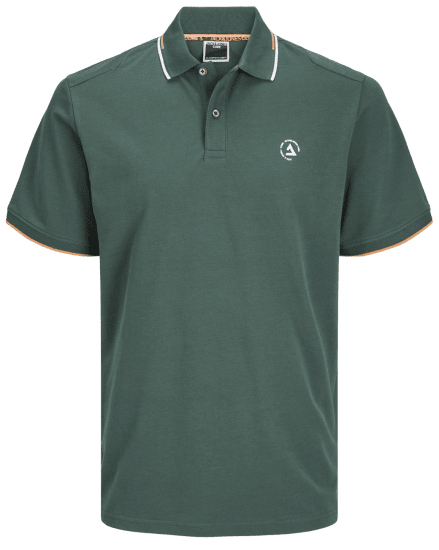 Jack & Jones JCOHASS LOGO Polo Sycamore - Polosärgid - Meeste suured polosärgid 2XL – 8XL