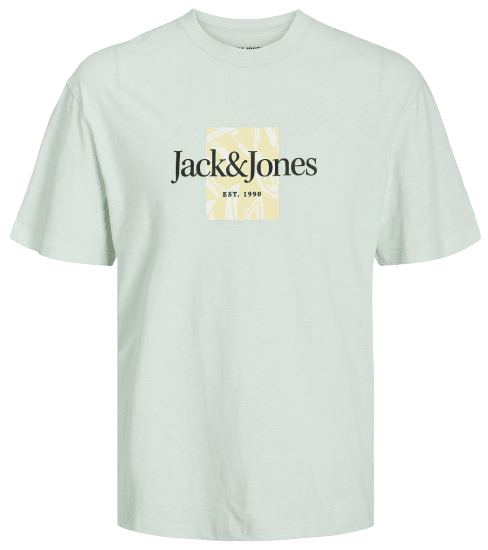 Jack & Jones JORLAFAYETTE BRANDING T-Shirt Skylight - T-särgid - Suured T-särgid 2XL – 14XL