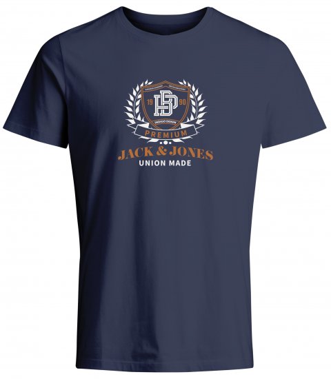 Jack & Jones JPRBLUCAMERON T-Shirt Captains Blue - T-särgid - Suured T-särgid 2XL – 14XL