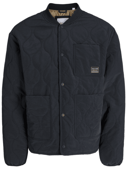 Jack & Jones Hero Liner Quilted Jacket Black - Jakid ja joped - Joped, suured suurused: 2XL – 12XL