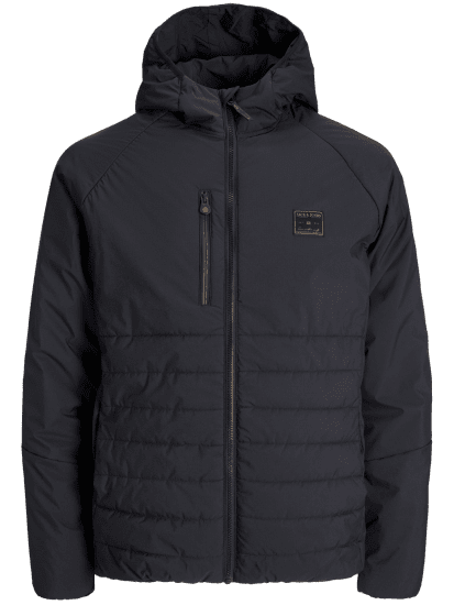 Jack & Jones Finn Hybrid Jacket Black - Jakid ja joped - Joped, suured suurused: 2XL – 12XL