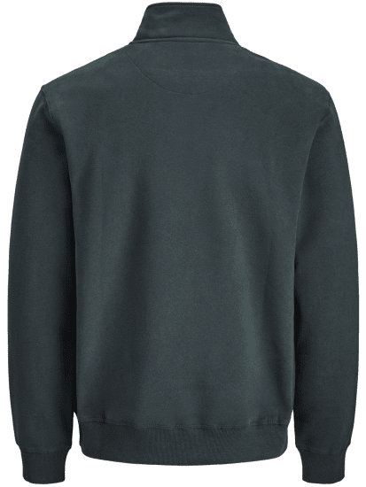 Jack & Jones Bleecker Branding High Neck Sweatshirt Forest River - Sviitrid ja dressipluusid - Meeste suured kapuutsiga jakid suurustes 2XL – 14XL