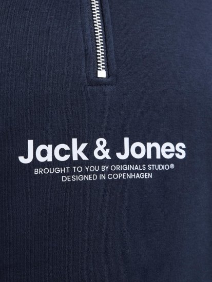 Jack & Jones Vesterbro dressikomplekt tumesinine - Sviitrid ja dressipluusid - Meeste suured kapuutsiga jakid suurustes 2XL – 14XL