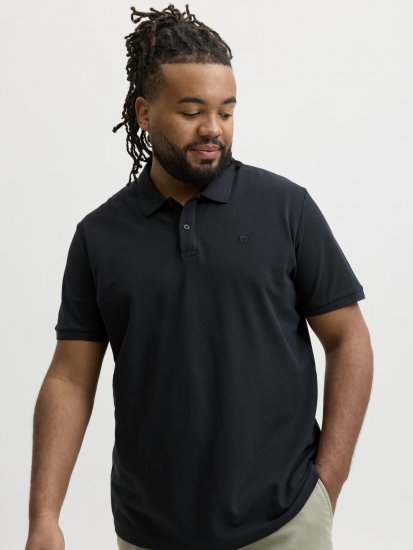 Jack & Jones Weston Pikeesärk Tumesinine - Polosärgid - Meeste suured polosärgid 2XL – 8XL