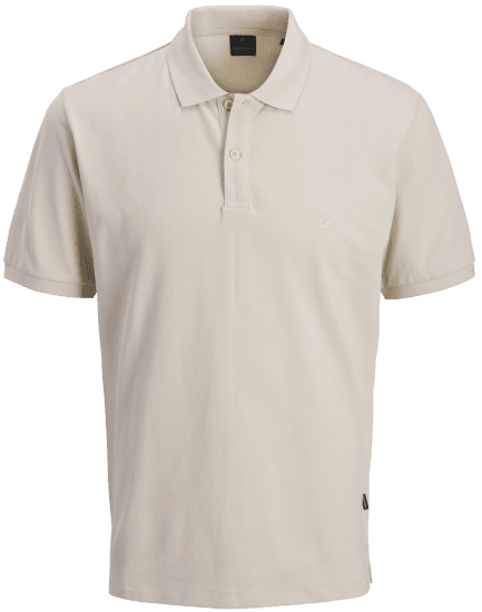 Jack & Jones Weston Pikeesärk Helebeež - Polosärgid - Meeste suured polosärgid 2XL – 8XL