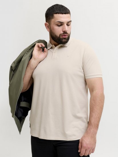 Jack & Jones Weston Pikeesärk Helebeež - Polosärgid - Meeste suured polosärgid 2XL – 8XL