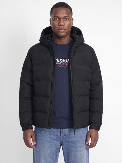 Jack & Jones Sage Topitud jope Must - Jakid ja joped - Joped, suured suurused: 2XL – 12XL