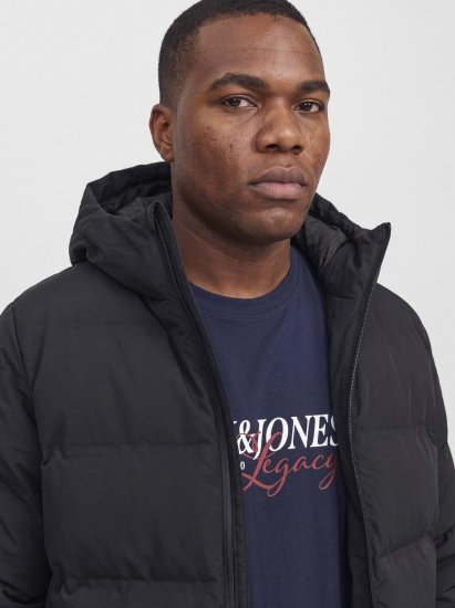 Jack & Jones Sage Topitud jope Must - Jakid ja joped - Joped, suured suurused: 2XL – 12XL