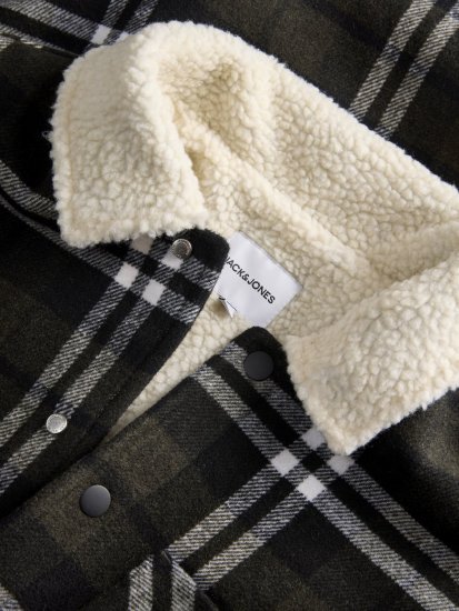 Jack & Jones Zac Teddy Särkjakk Roheline - Jakid ja joped - Joped, suured suurused: 2XL – 12XL