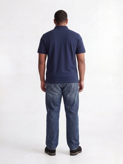 Jack & Jones Rush polosärk 2 tk must/tumesinine - Polosärgid - Meeste suured polosärgid 2XL – 8XL
