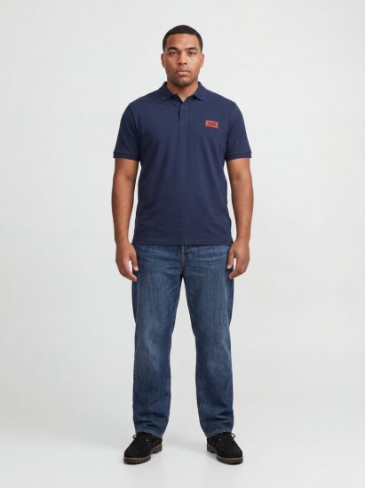 Jack & Jones Rush polosärk 2 tk must/tumesinine - Polosärgid - Meeste suured polosärgid 2XL – 8XL