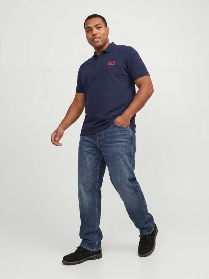 Jack & Jones Rush polosärk 2 tk must/tumesinine - Polosärgid - Meeste suured polosärgid 2XL – 8XL