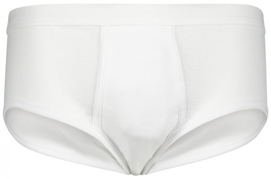 Adamo Royal Fine Ribbed Briefs White - Aluspesu ja ujumisriided - Aluspesu 2XL-8XL