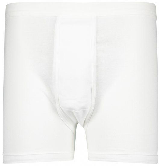 Adamo Royal Fine Ribbed Boxer shorts White - Aluspesu ja ujumisriided - Aluspesu 2XL-8XL