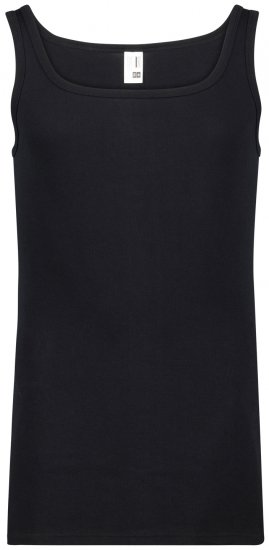 Adamo Royal Fine Ribbed Undershirt Black - Aluspesu ja ujumisriided - Aluspesu 2XL-8XL
