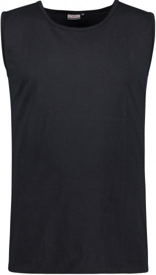 Adamo Rod Comfort Fit Tank Top Black - T-särgid - Suured T-särgid 2XL – 14XL