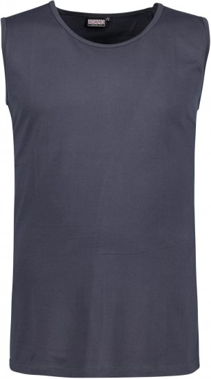 Adamo Rod Comfort Fit Tank Top Charcoal - T-särgid - Suured T-särgid 2XL – 14XL