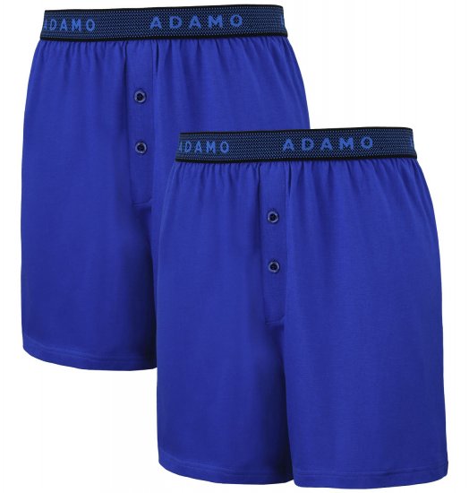 Adamo Jonas Boxershorts Royal Blue 2-pack - Aluspesu ja ujumisriided - Aluspesu 2XL-8XL