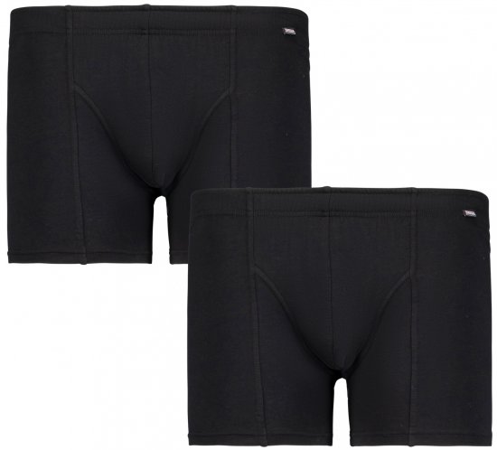 Adamo Jack Boxer shorts 2-pack Black - Aluspesu ja Ujumisriided - Aluspesu 2XL-8XL