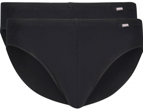 Adamo Jones Briefs 2-pack Black - Aluspesu ja ujumisriided - Aluspesu 2XL-8XL