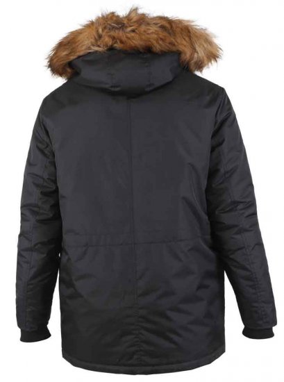 D555 Lovett Parka Black - Jakid ja joped - Joped, suured suurused: 2XL – 12XL