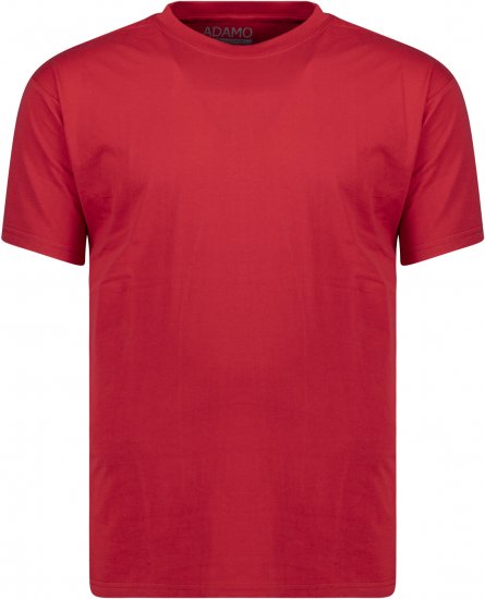 Adamo Kevin Regular fit T-shirt Red - T-särgid - Suured T-särgid 2XL – 14XL