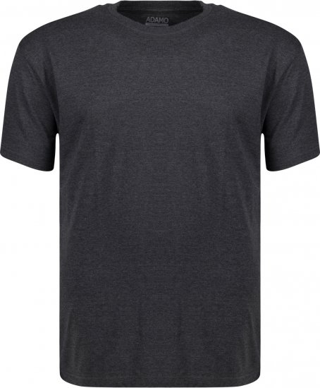Adamo Kevin Regular fit T-shirt Charcoal - T-särgid - Suured T-särgid 2XL – 14XL